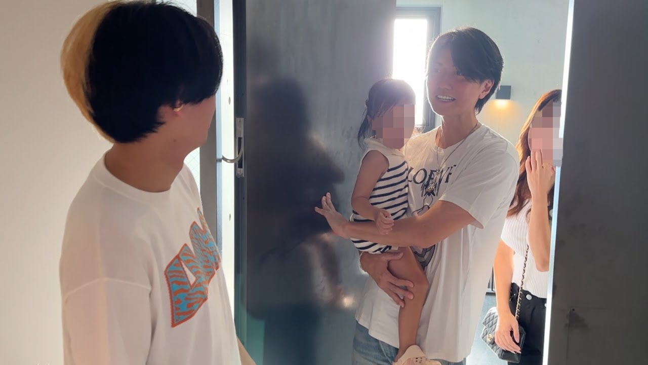 急展開…桑田さんが奥さんと子供を連れて家に戻ってきました