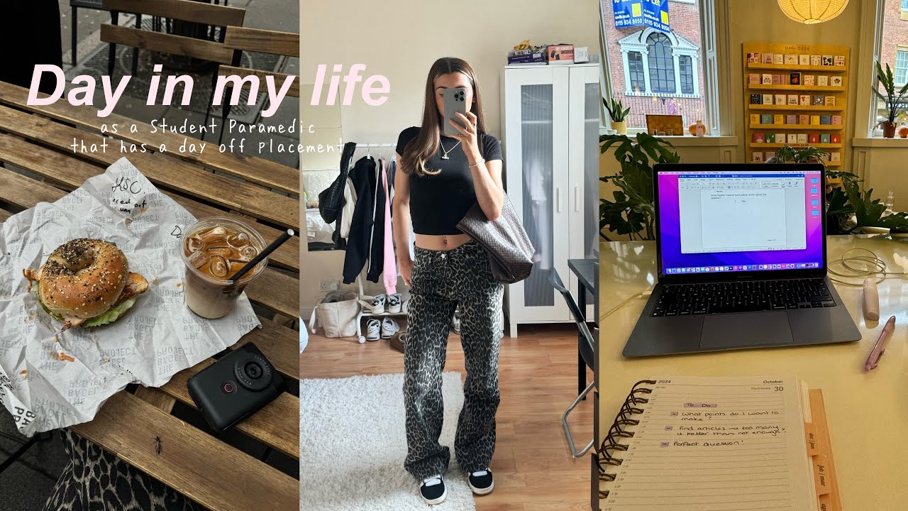Spend the day with me (as a student paramedic that has a day off of placement)