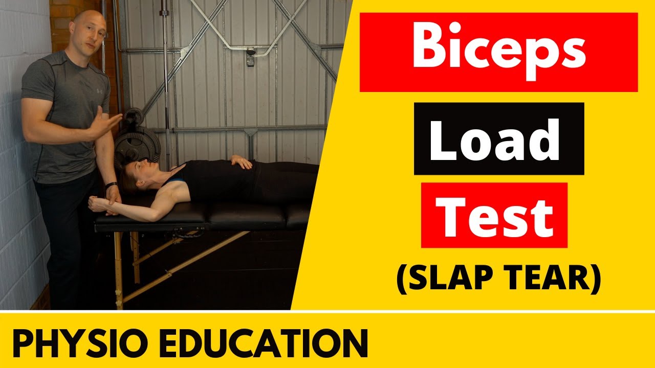 Biceps Load Test   SLAP Tears