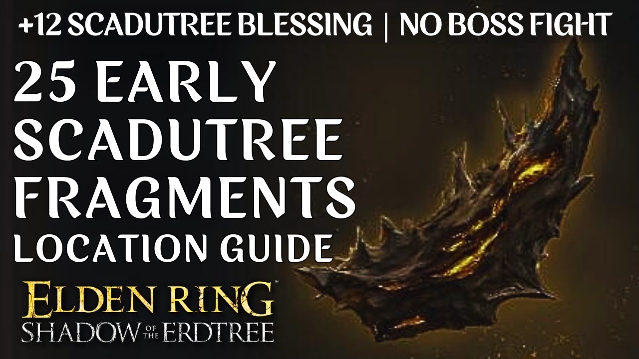 Early Scadutree Fragments Location in Elden Ring DLC
