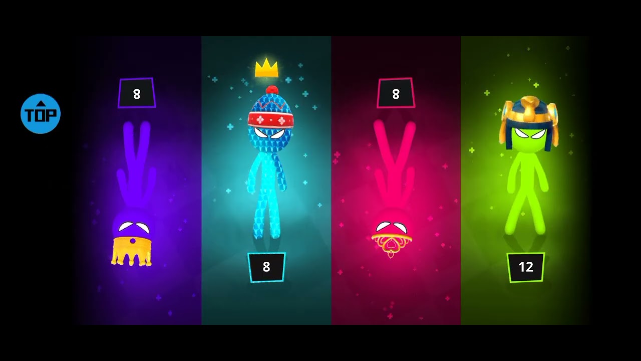 I almost lost 😂 Stickman party 