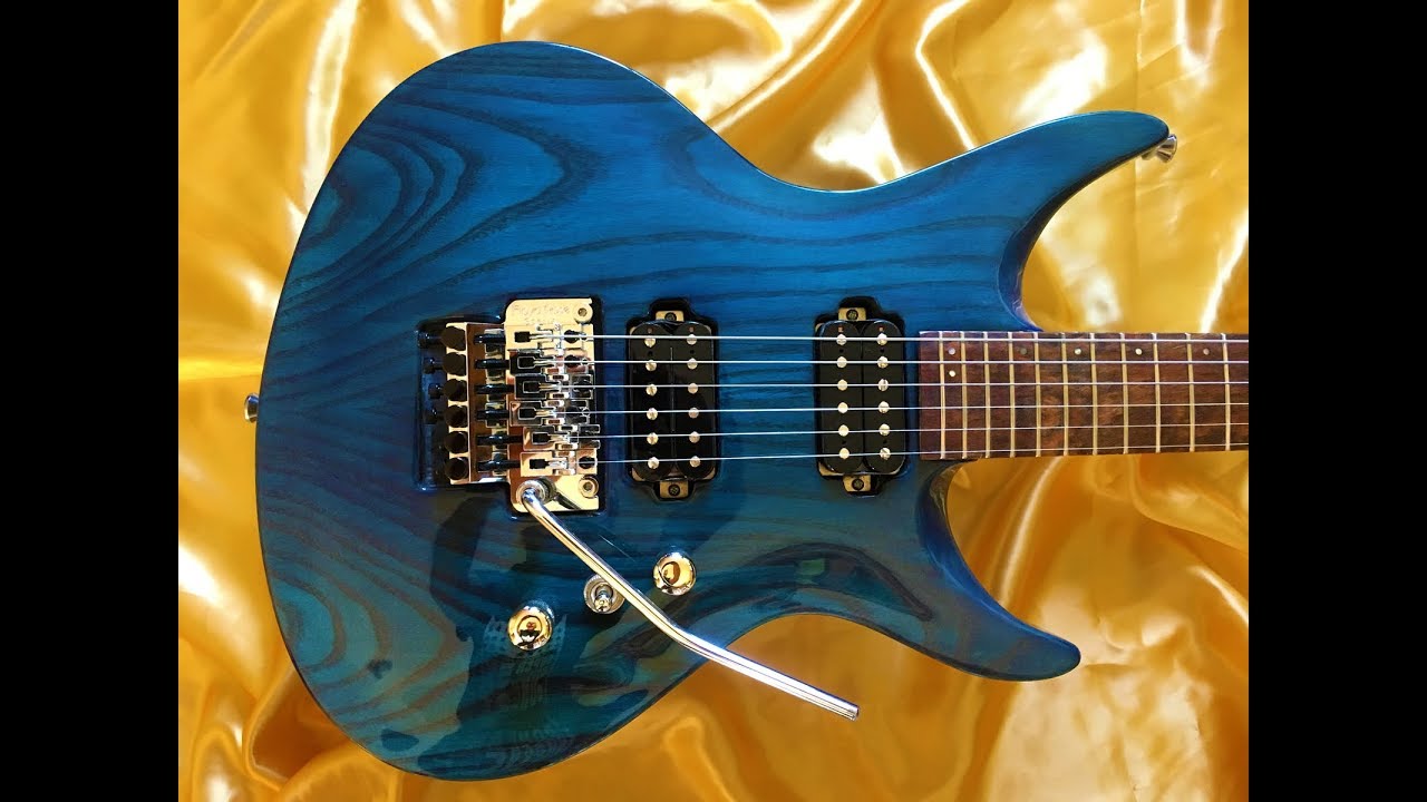 Making An Apollyon Floyd Rose Carve Top Guitar Part 7