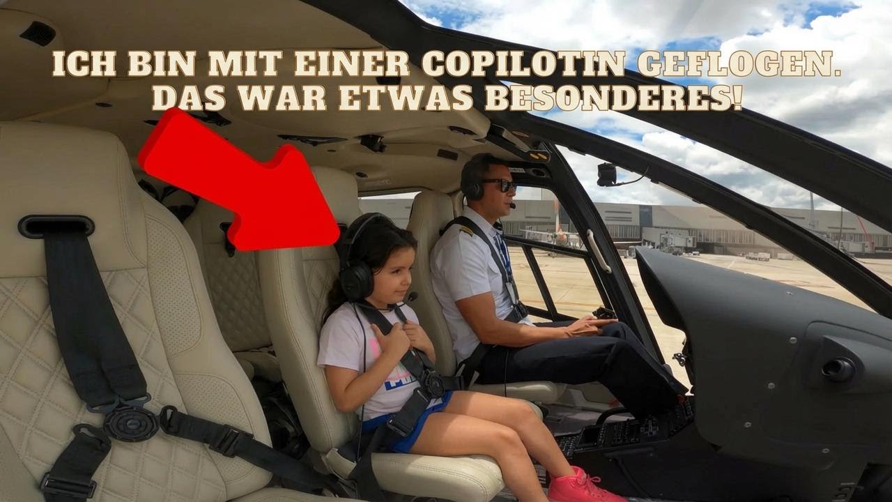 Mega Schlechtwetter! Notlandung am Flughafen – und plötzlich hab ich eine Co-Pilotin im Heli!