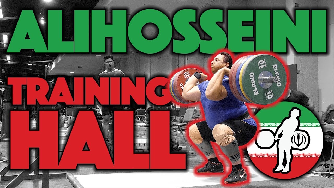 Saeid Alihosseini Training Hall (190 Snatch, 210 Clean and Push Press) 4 Days - 2017 WWC [4k 60]