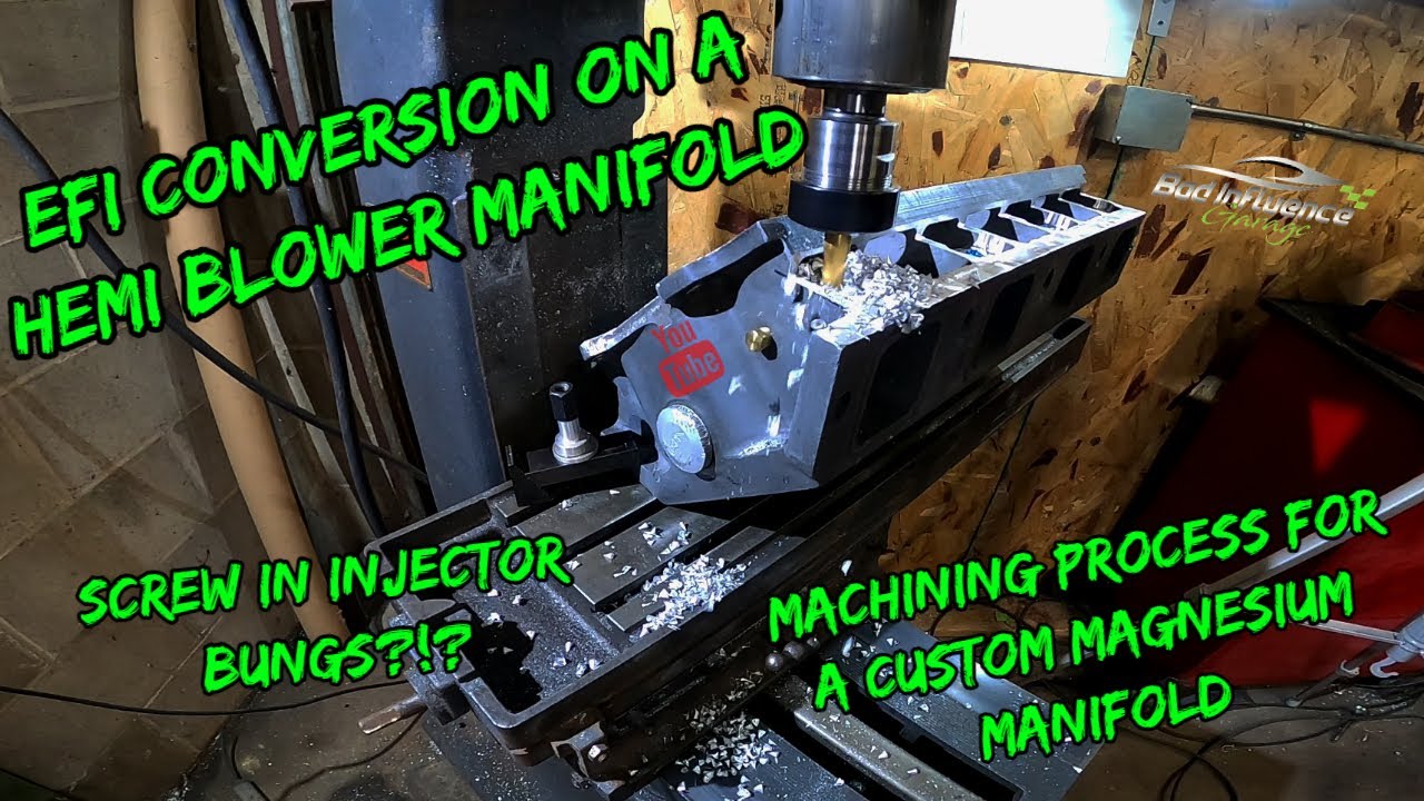 HEMI Blower Manifold EFI Conversion IN DEPTH Process, Big Tire/ No Prep Rebuild, Holley EFI