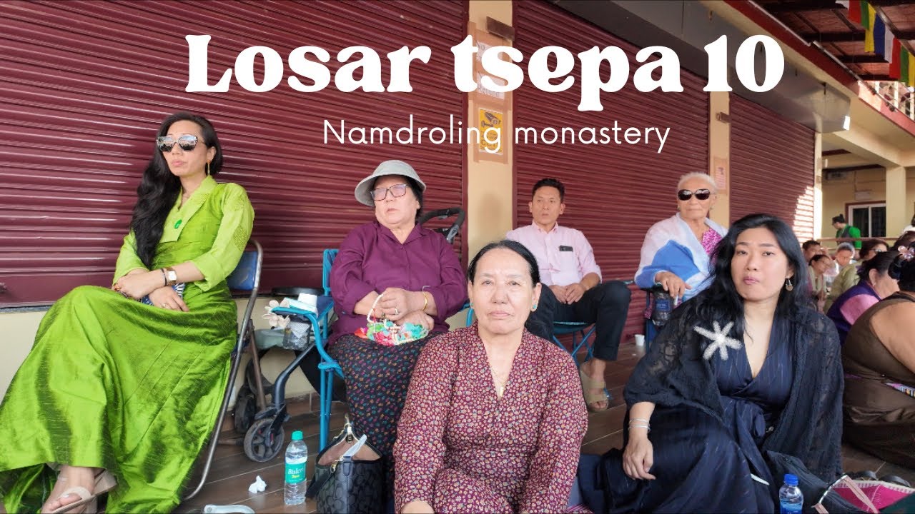 Losar tsepa 10 | Namdroling monastery | Golden temple Coorg | bylakuppe