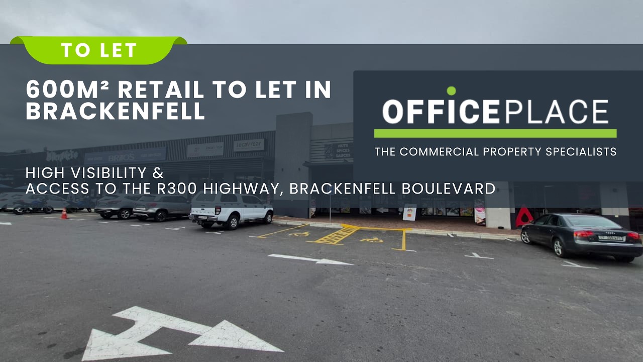 600m&sup2; Retail Shop To Let in Brackenfell Centre