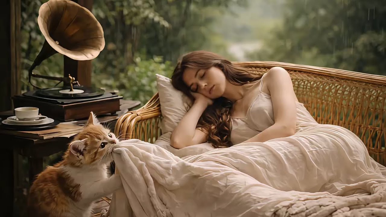 🎶 Gentle Piano in the Rain | Deep Sleep & Peaceful Relaxation