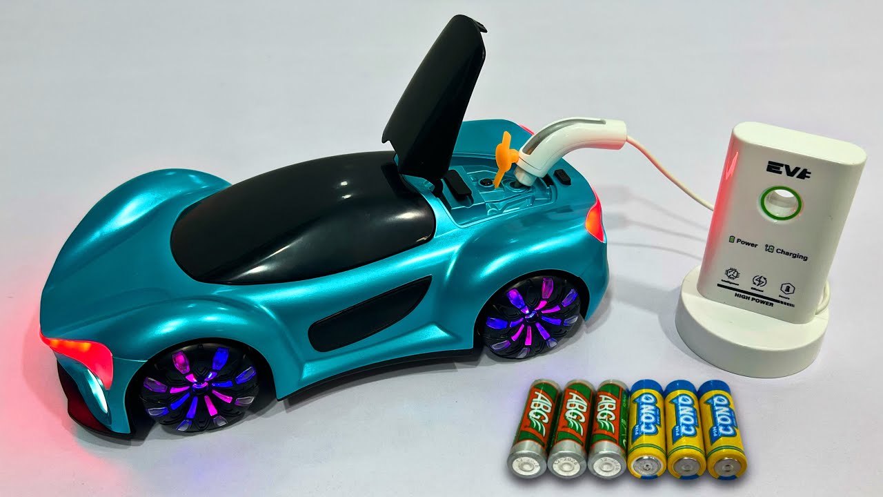 Unboxing New Remote Control Drift Car 2025, Mecha Dog, RC Sanitation Truck, 1:20 Scale Police Car RC