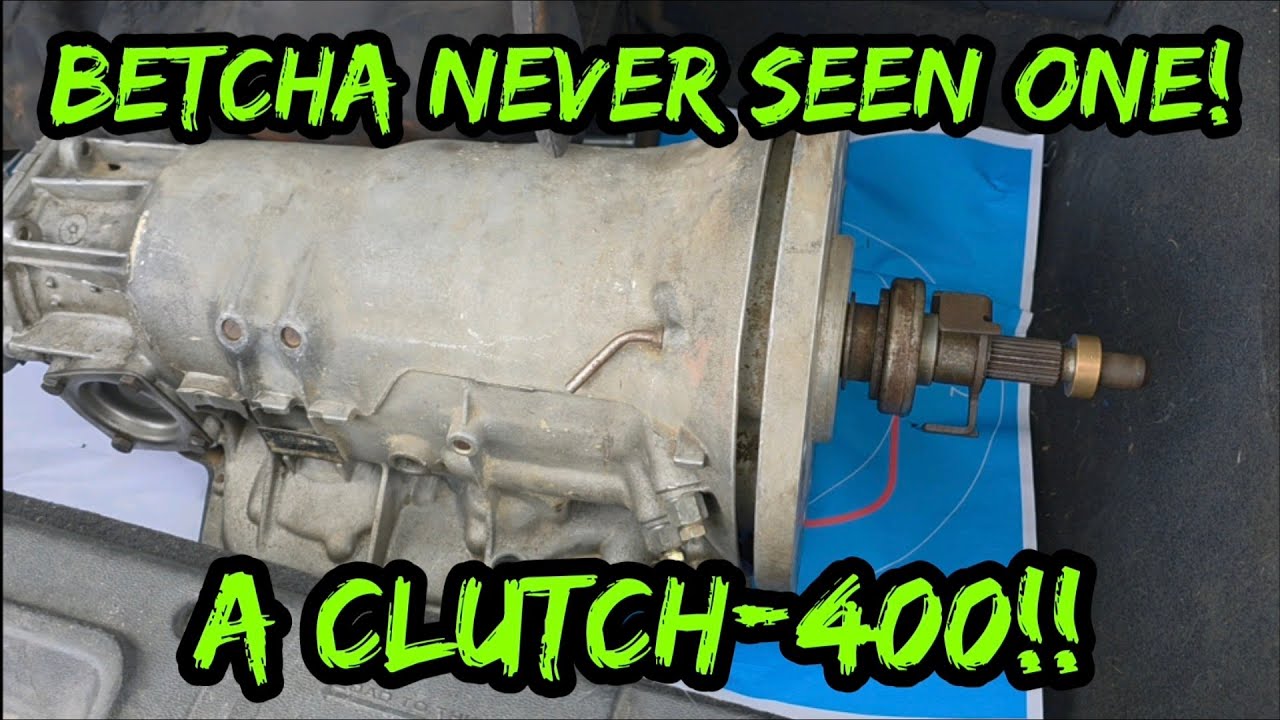 Old School Hot-Rodding Modified TH400 That Uses A Clutch Like A Manual Transmission!!