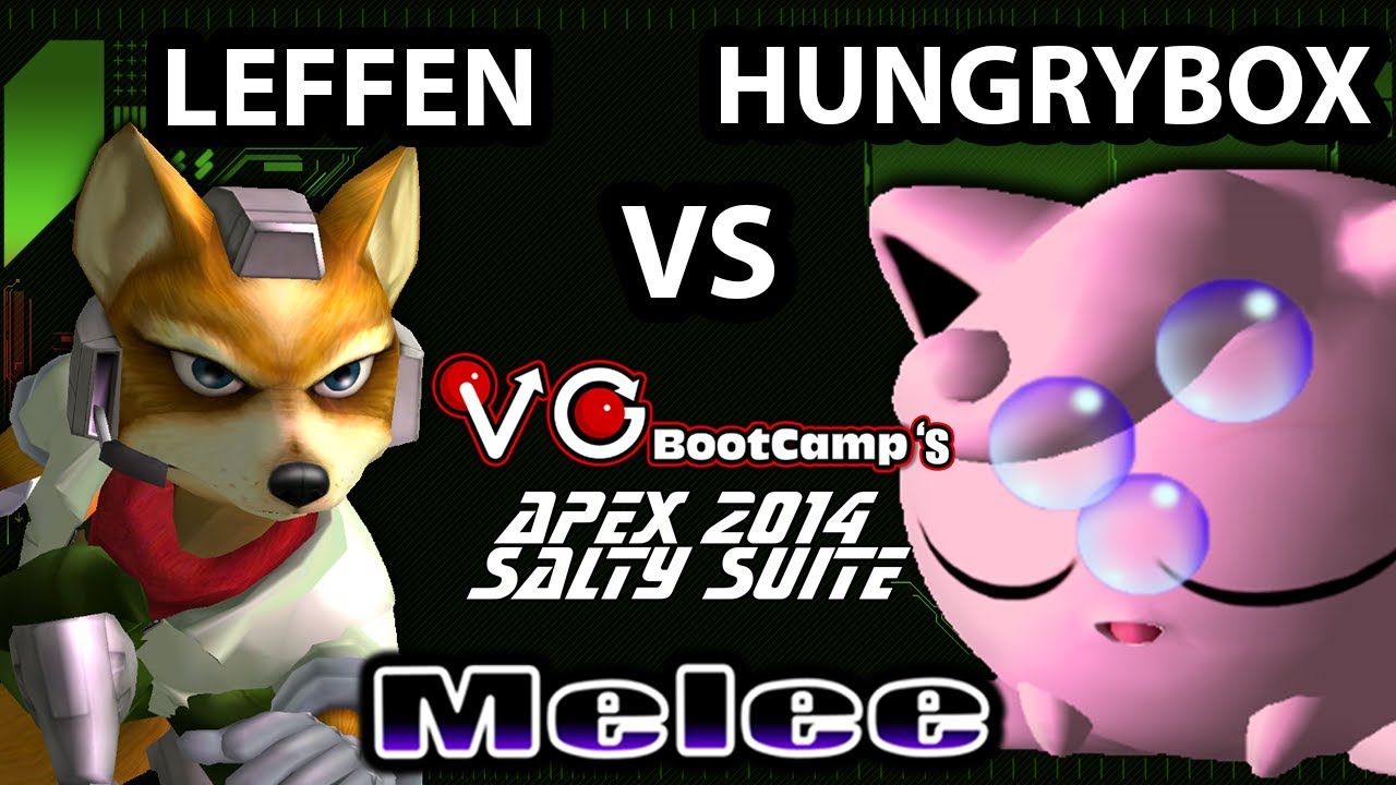 Salty Suite - Leffen (Fox) Vs. CT | Hungrybox (JigglyPuff) SSBM Exhibition - Smash Melee