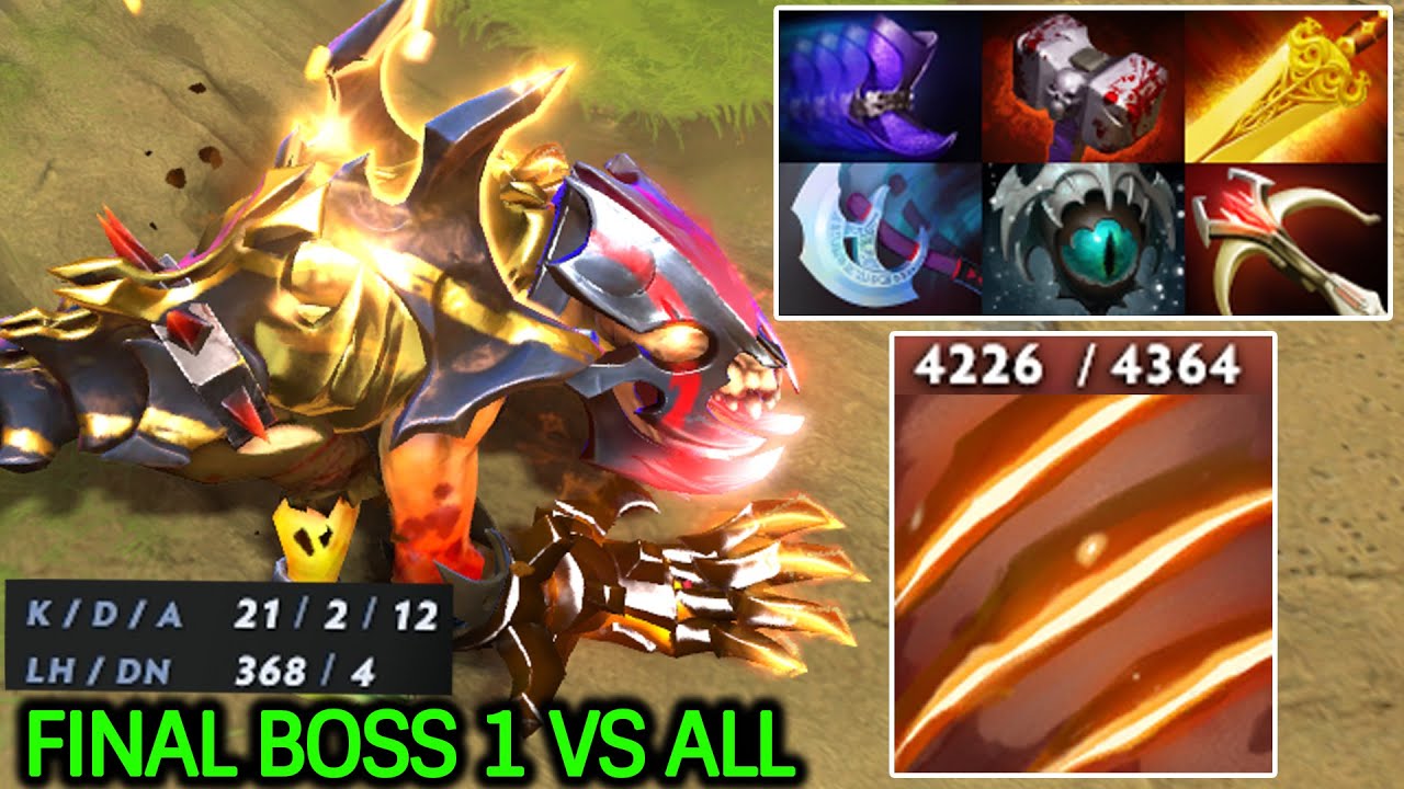 Lifestealer Final Boss – 1 против ВСЕХ со сборкой Skadi Radiance Scpeter Build dota 2