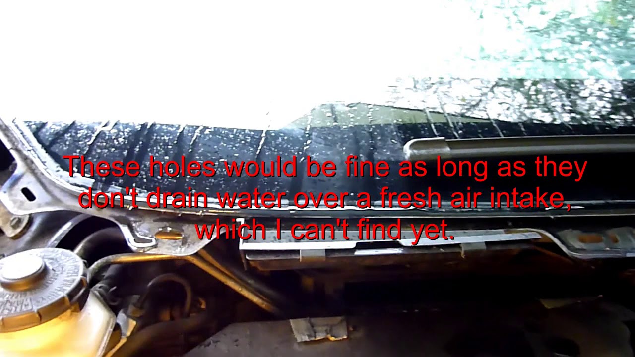 Honda Civic 2007 Water in Driver's Footwell Solved at last! (MK8 2005-2011)