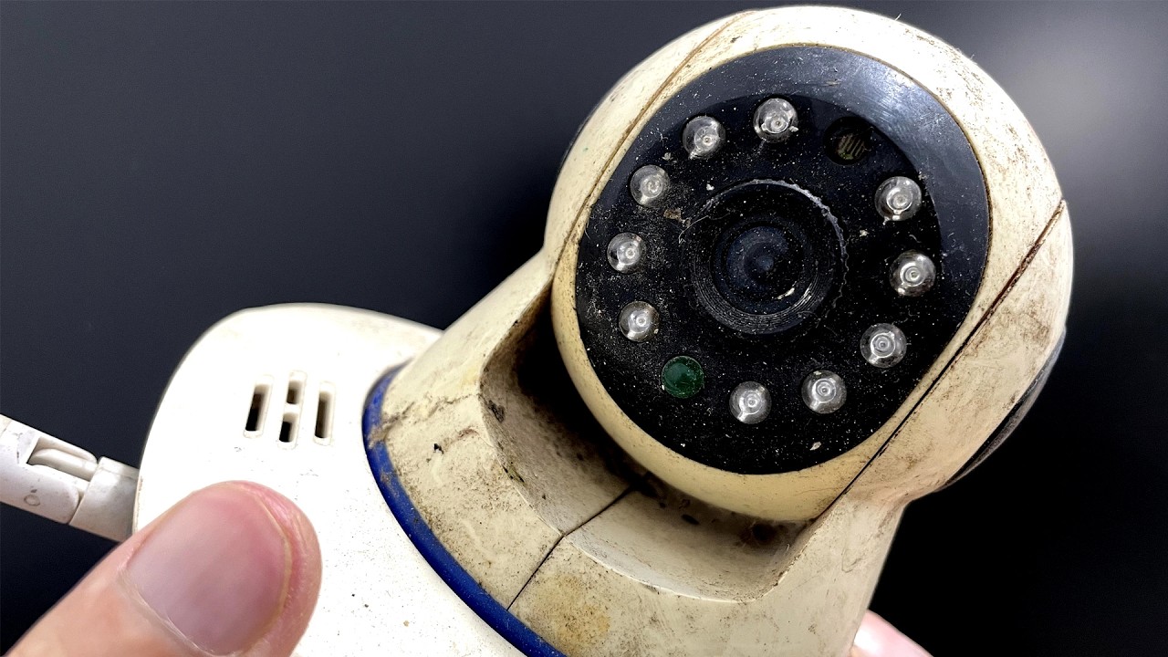 This Broken Security Camera Was DESTROYED… Watch What Happens Next 😱