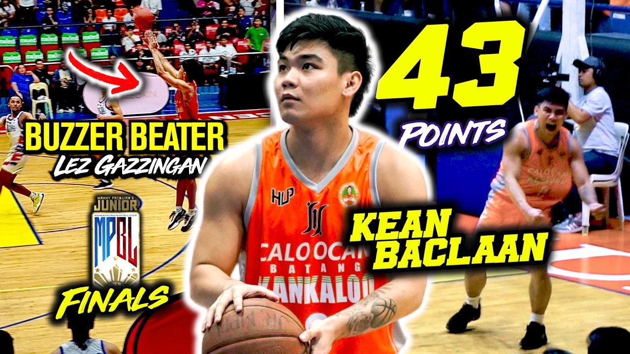 WILD BUZZER BEATER ANG TUMAPOS! MONSTER GAME NI KEAN BACLAAN SA MPBL JR. MAY GUSTO PANG SIPILYUHAN!
