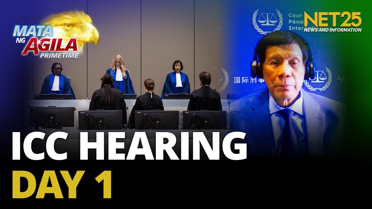 Confirmation of charges hearing sa ICC kay FPRRD, nagsimula na
