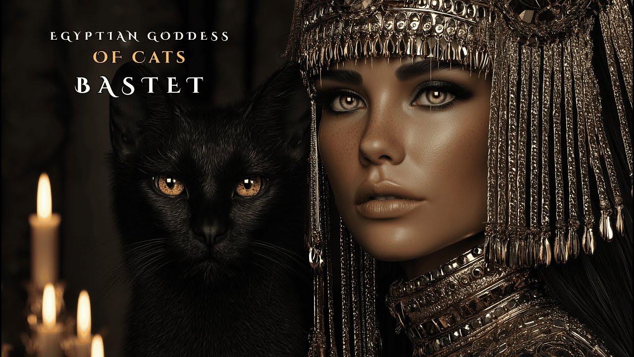 BASTET Egyptian Cat Goddess - 3 Hours Ancient Temple Music for Joy & Playful Dreams