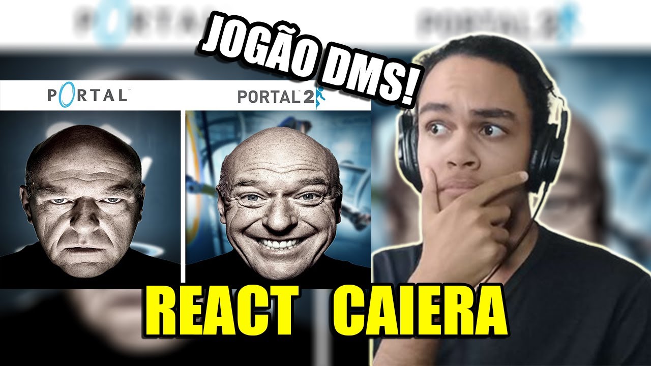 Seria Portal a melhor franquia j&aacute; criada? // @Caieralul // REACT