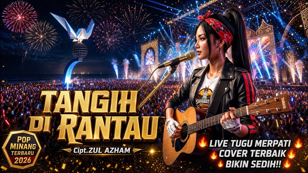 TANGIH DI RANTAU &ndash; Zalmon | Virtual Concert Pantai Padang | Cover Lagu Minang AI