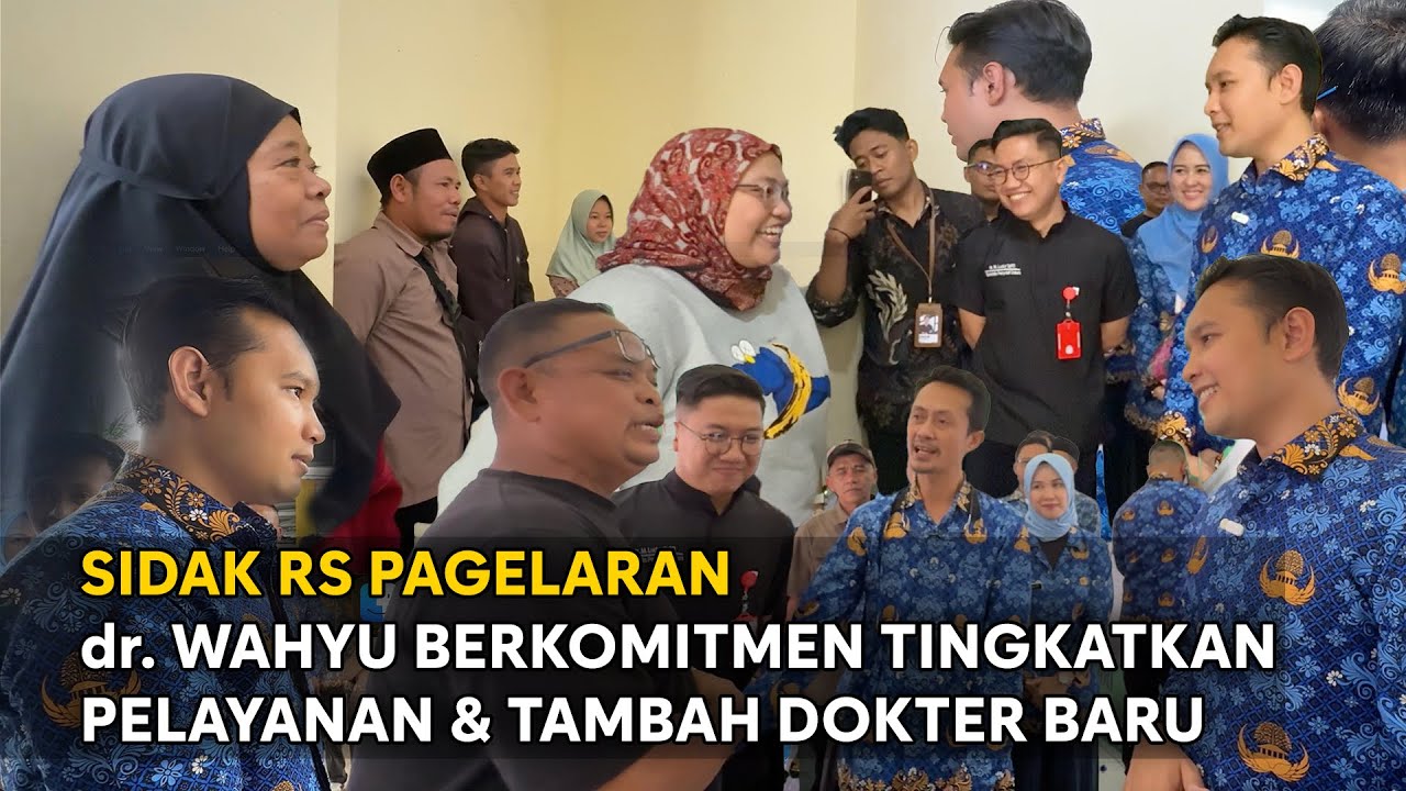 Sidak RS Pagelaran, dr Wahyu Berkomitmen Tingkatkan Pelayanan & Tambah Dokter Baru! #drwahyu #kdm