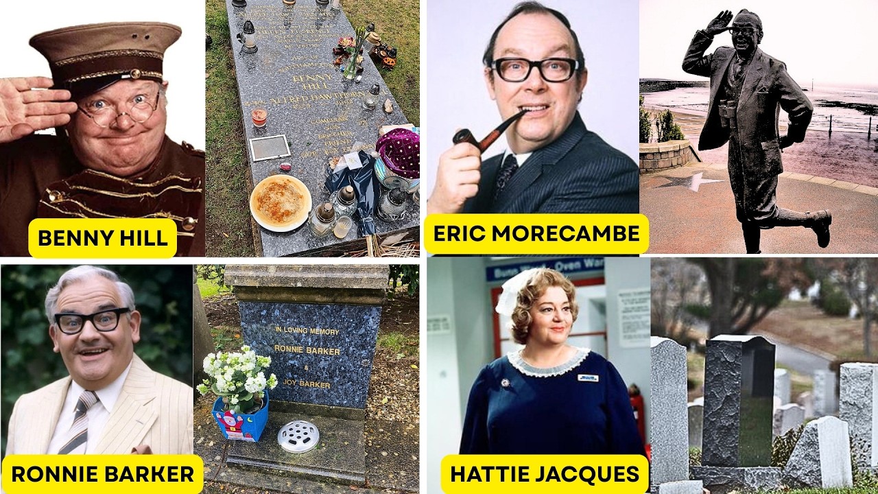 Graves of 1970s British Comedy Legends – Where Are They Buried Today?