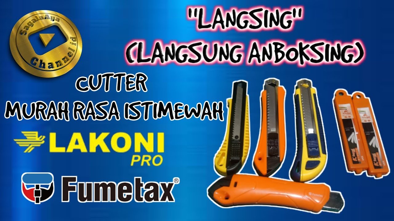 Cutter lakoni Pro dan Fumetax harga murah rasa istimewah