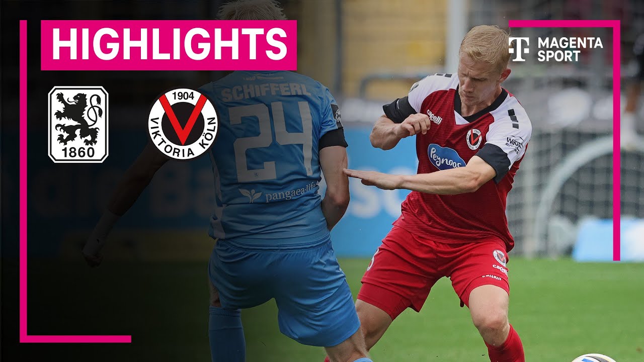 TSV 1860 München - FC Viktoria Köln | Highlights 3. Liga | MAGENTA SPORT