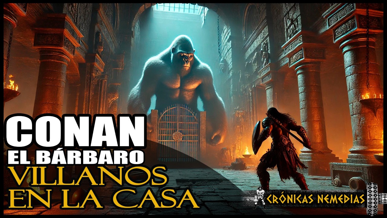 VILLANOS EN LA CASA - CONAN EL BÁRBARO - Voz humana #conan #vozhumana