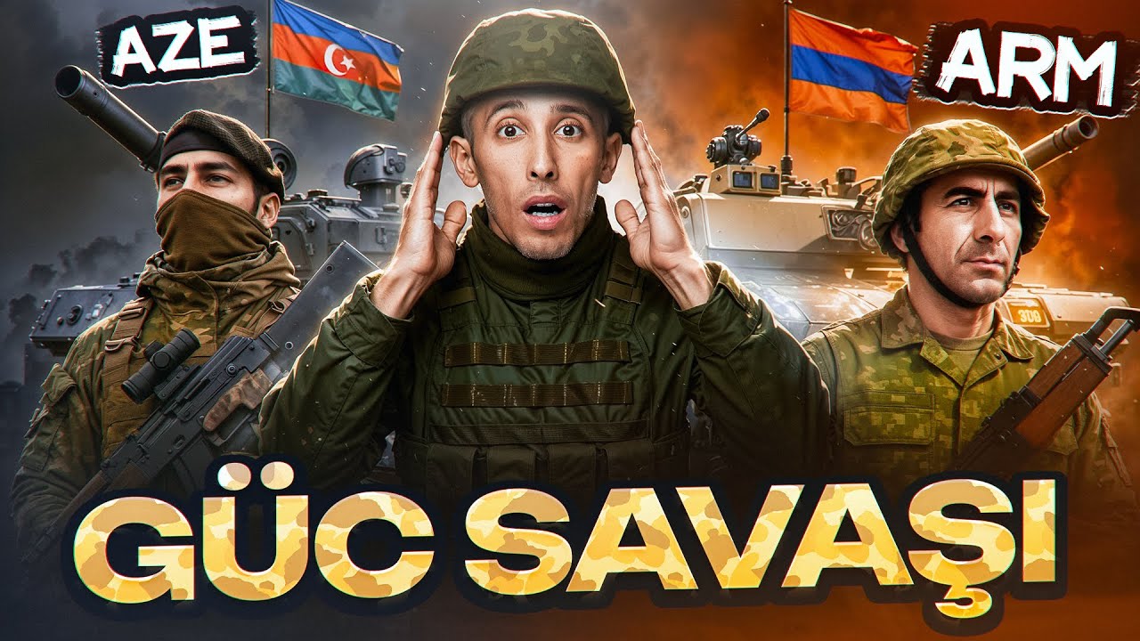 AZE VS ARM GÜC SAVAŞI!!🤯🔥KİM QALİB GƏLƏCƏK?! 😱