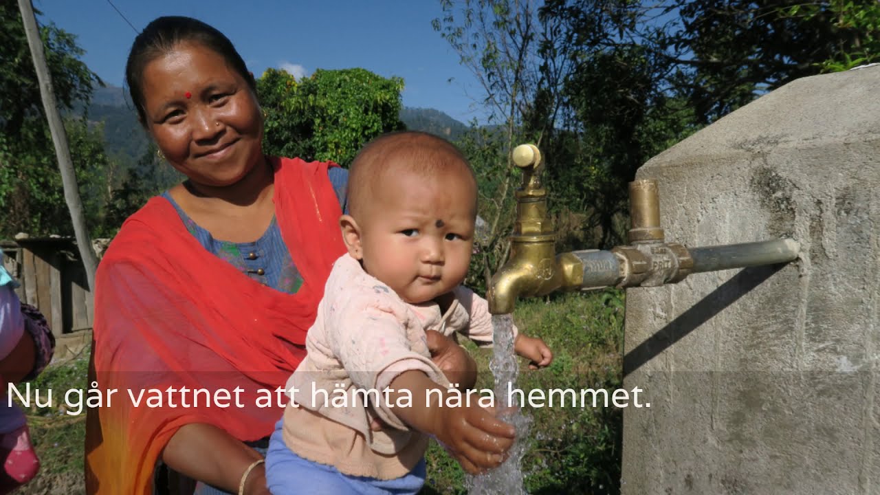 Rent vatten och sanitet i Nepal