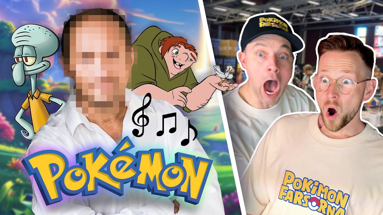 OTROLIGT! Kända rösten bakom Pokémon-låten på CardExpo!