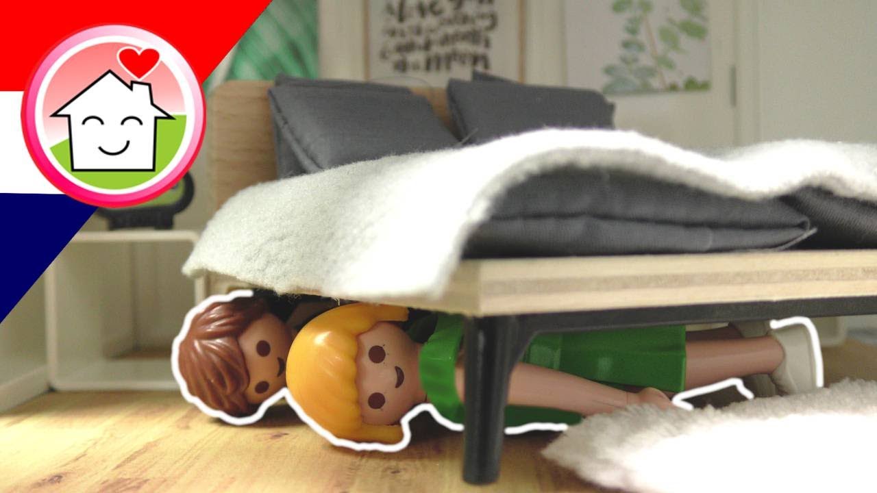 Playmobil filmpje Nederlands Extreem Verstoppertje in het nieuwe huis - Familie Huizer