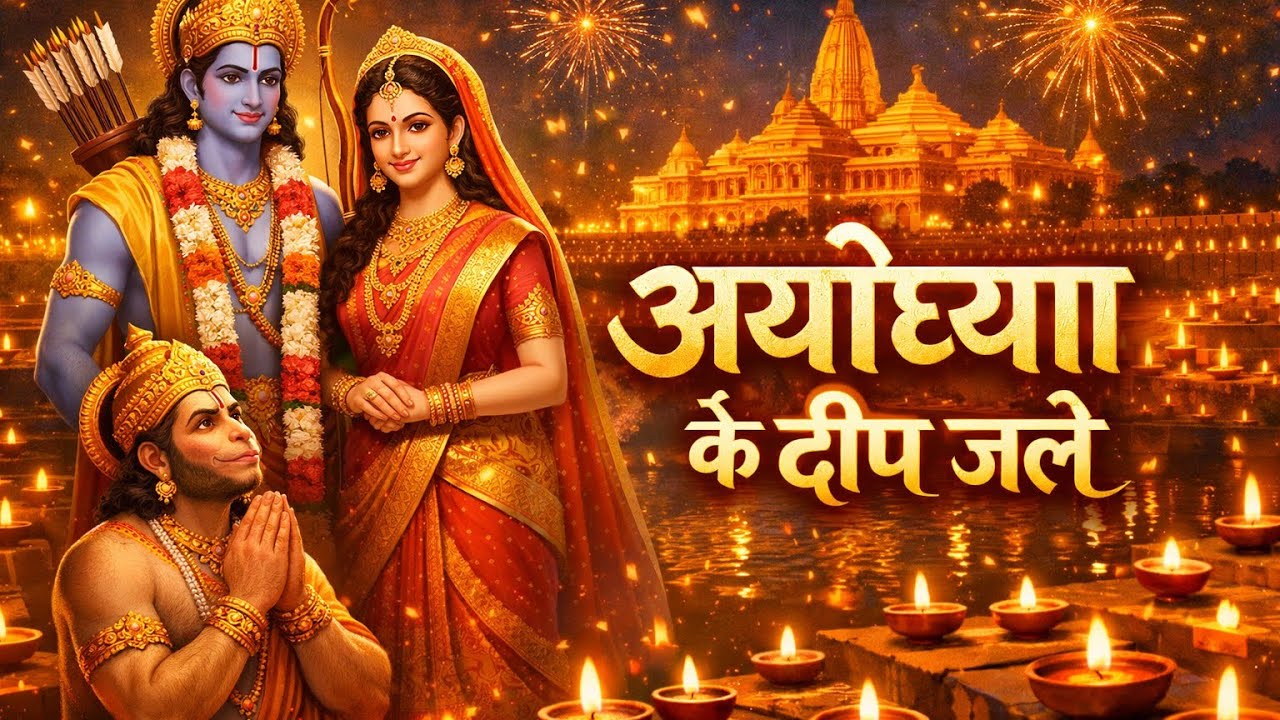 New Hindi bhakti song 2026।Ayodhya ke deep jale।New bhakti song। New song jay shree ram 