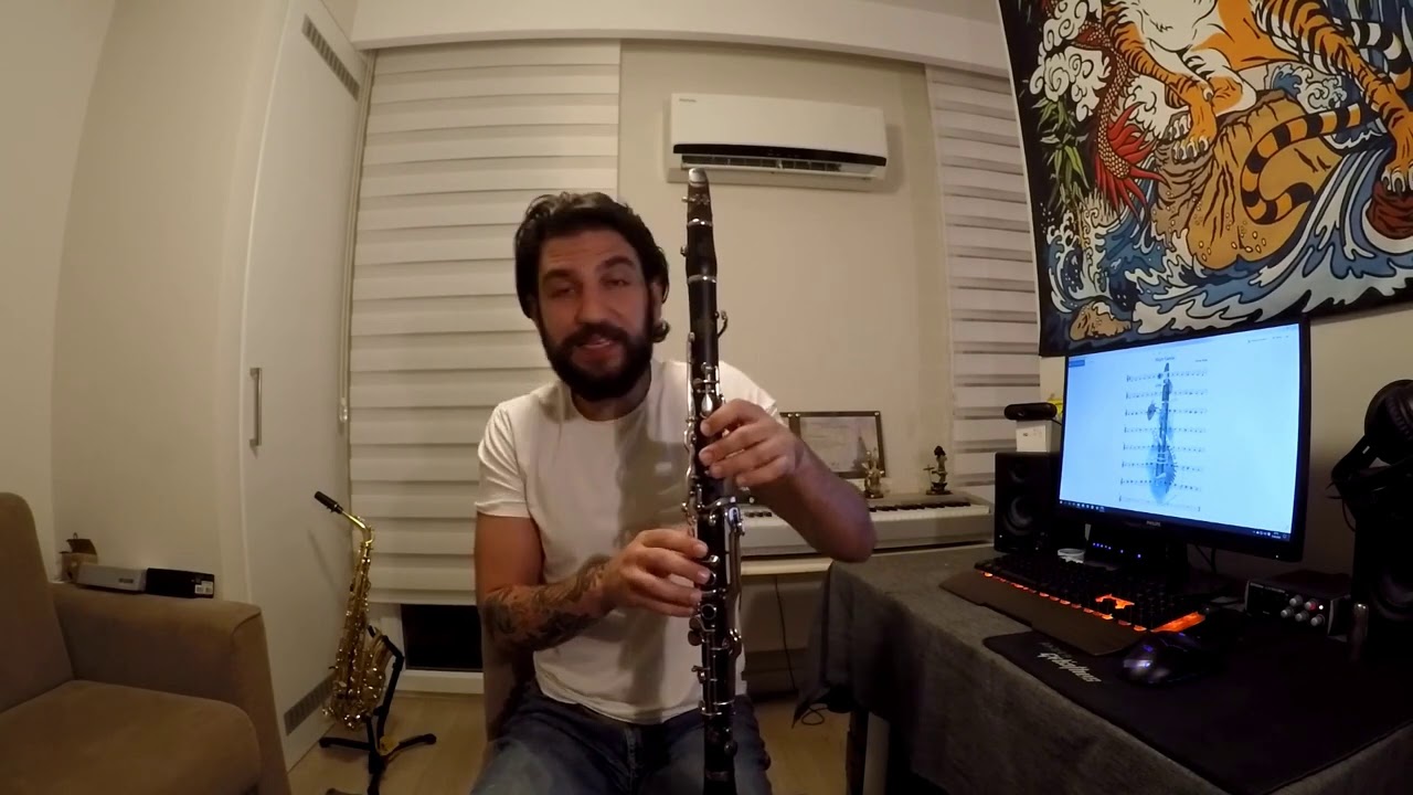 Pratik Klarnet - Sol Klarnet'te Majör Diziler ve Seslerin Transpozesi