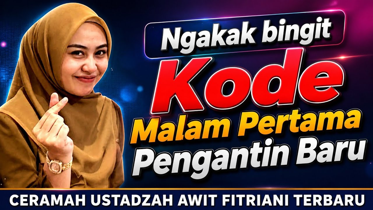 USTADZAH AWIT FITRIANI TERBARU | TEMA NIKAH