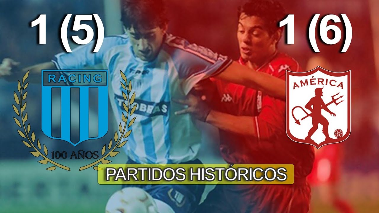 America de Cali vs Racing Club (Partidos históricos)