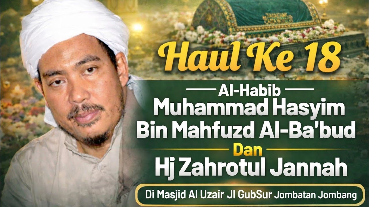 🔴LIVE ACARA HAUL AL HABIB MUHAMMAD HASYIM BIN MAHFUDZ AL BA'BUD