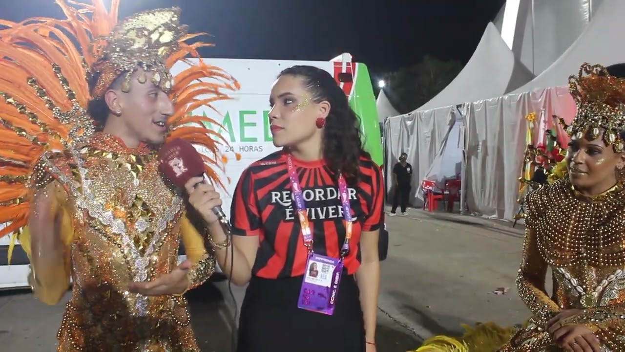 DESFILE DAS CAMPEÃS BARROCA ZONA SUL ENTREVISTA LUAN E FERNANDA CARNAVAL 2026