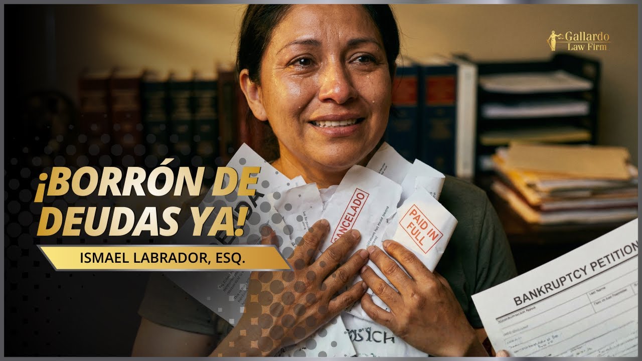 Elimina deudas, aunque no tengas papeles.