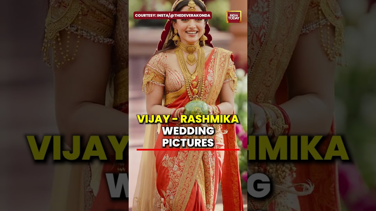 Rashmika Mandanna & Vijay Deverakonda Wedding Pics Out #VijayDeverakonda #RashmikaMandanna #wedding
