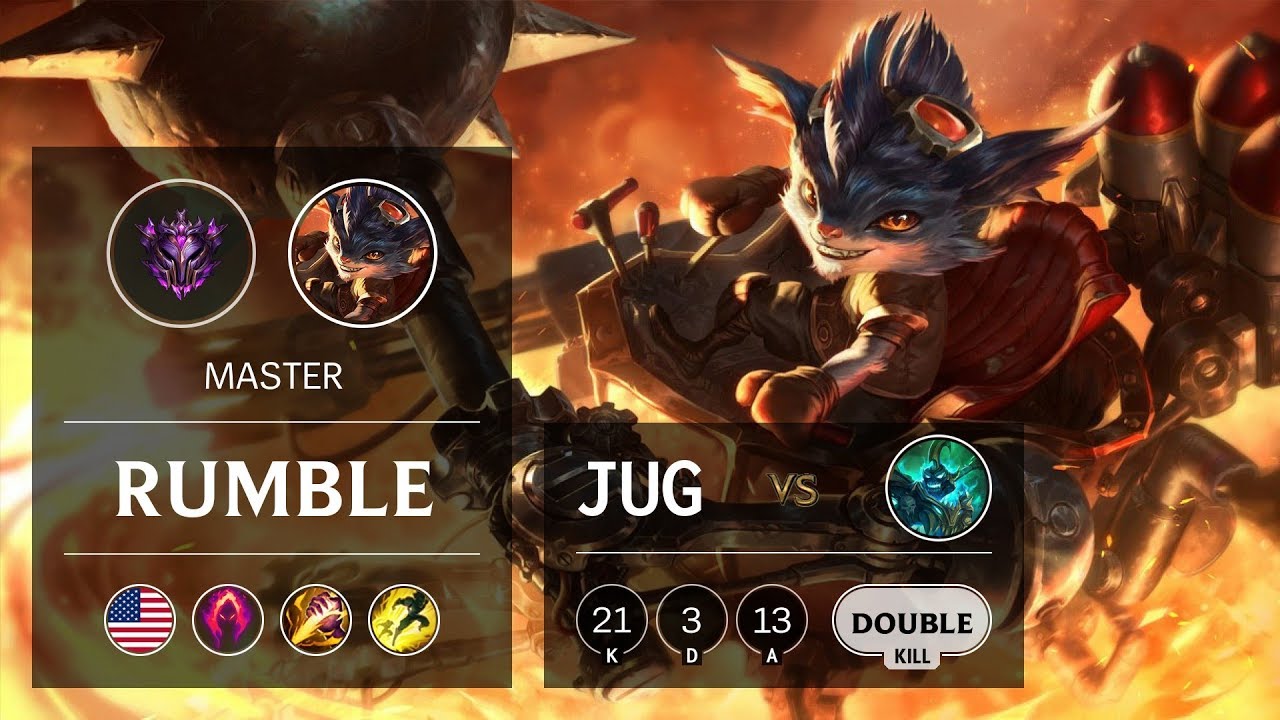 Rumble Jungle vs Hecarim - NA Master Patch 9.9