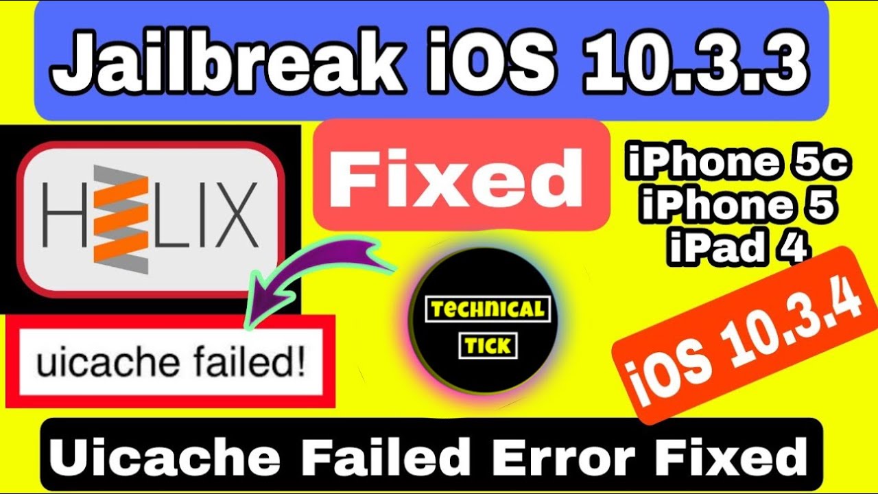 Fix uicache failed Jailbreak iOS 10.3.3 / 10.3.4