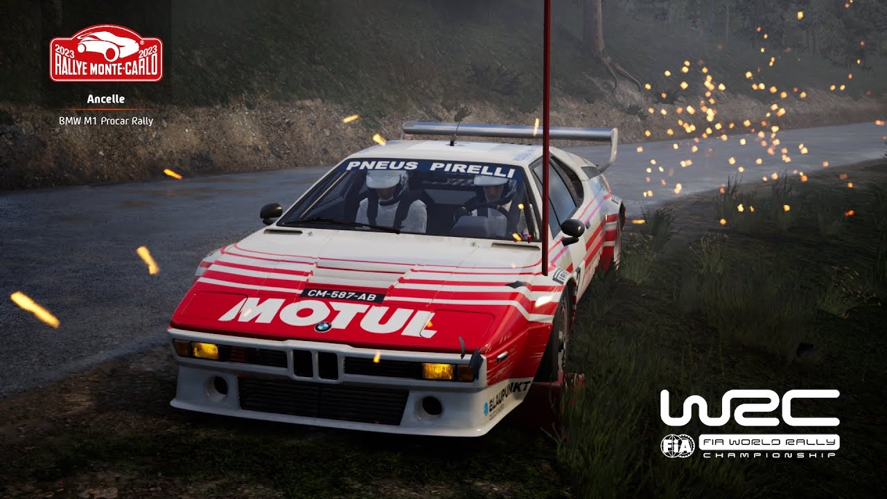WORLD RECORD - EA SPORTS WRC | Monte-Carlo, Ancelle - BMW M1 Procar Rally