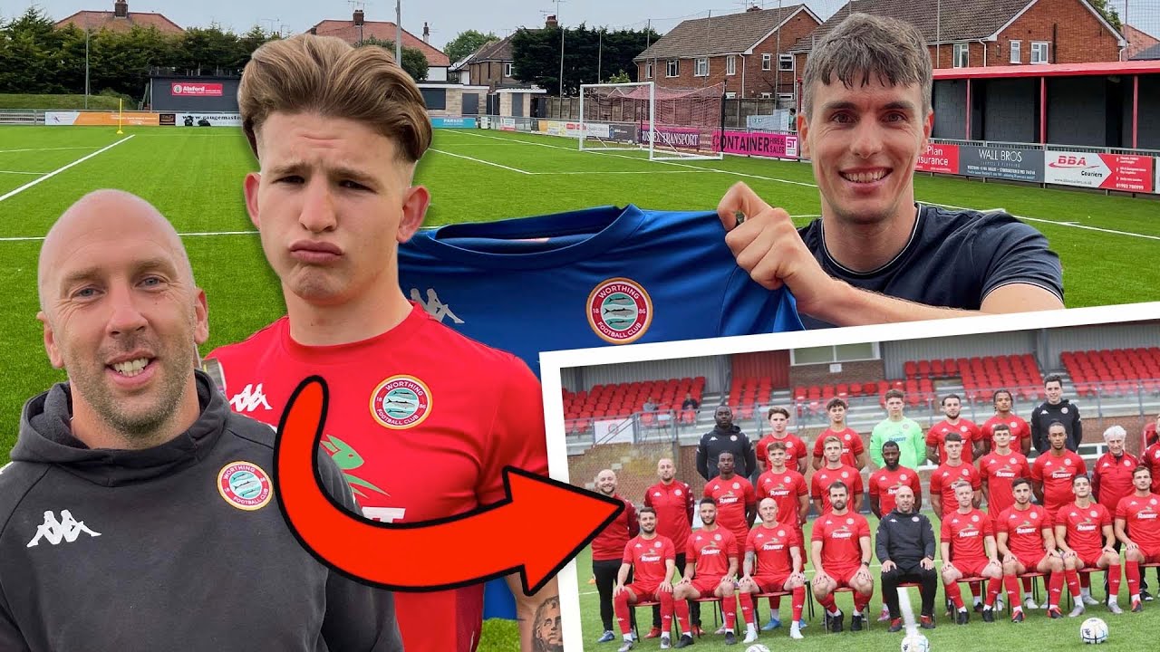 Can I Make It Into Worthing FC's Team Photo? 📸