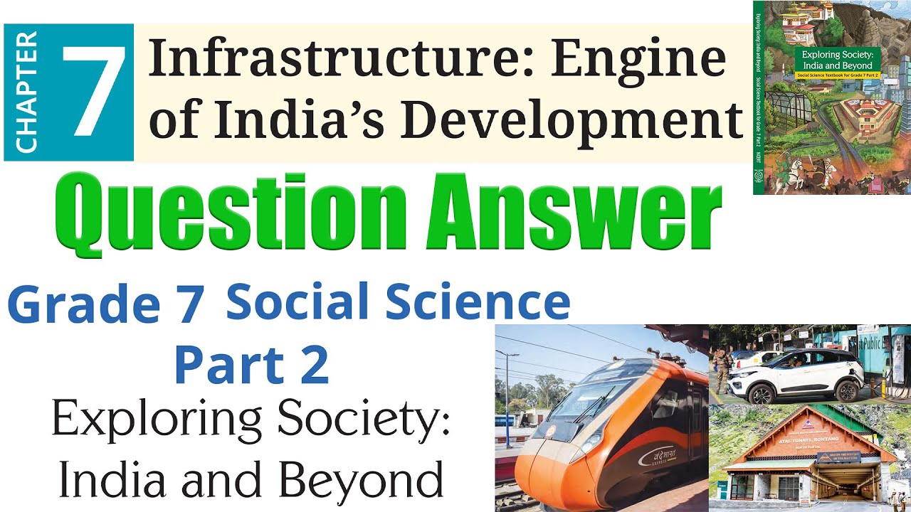 7: Infrastructure: Engine of India’s Development (Question Answer) | Grade 7 Social Science - Part 2