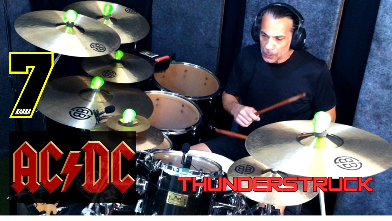 AC/DC - Thunderstruck - Drum Cover One Take