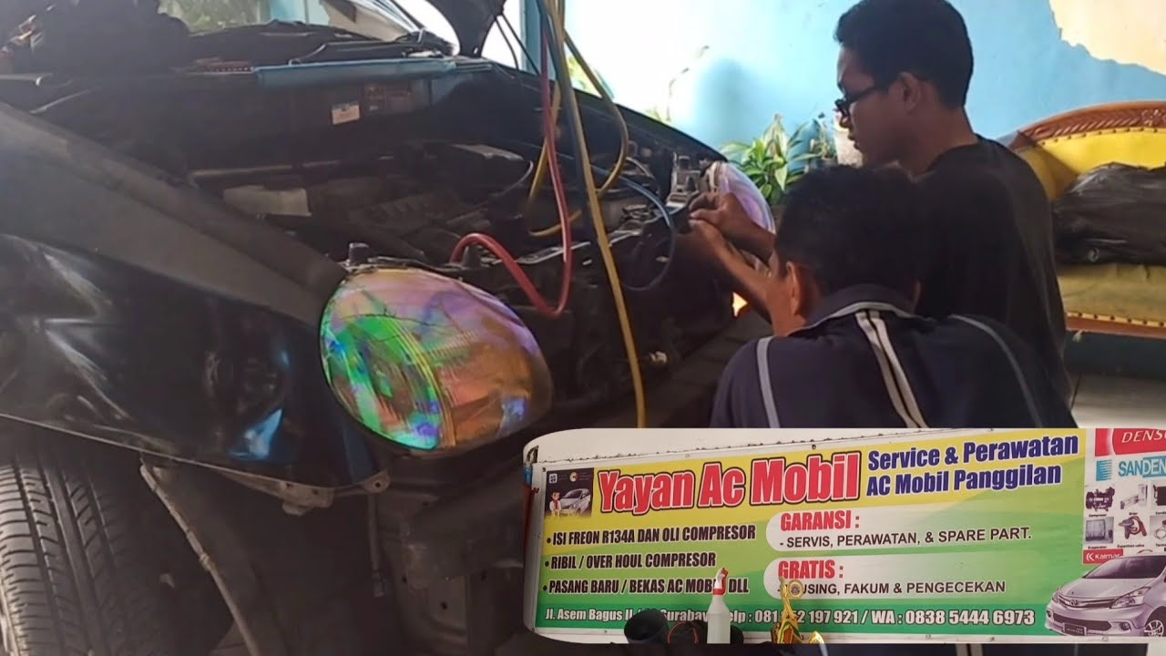 #AtozVlog - Servis AC Hyundai Atoz 2001 | Cleaning Evaporator, Kondensor, Filter Dryer, Sensor LPS