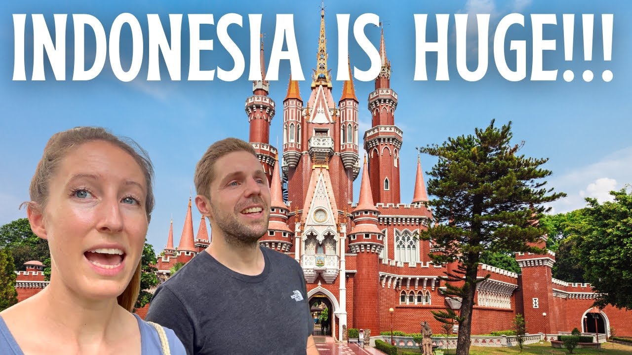 Indonesia is HUGE!🇮🇩Exploring Different Cultures at Taman Mini Indonesia Indah Jakarta Travel Vlog