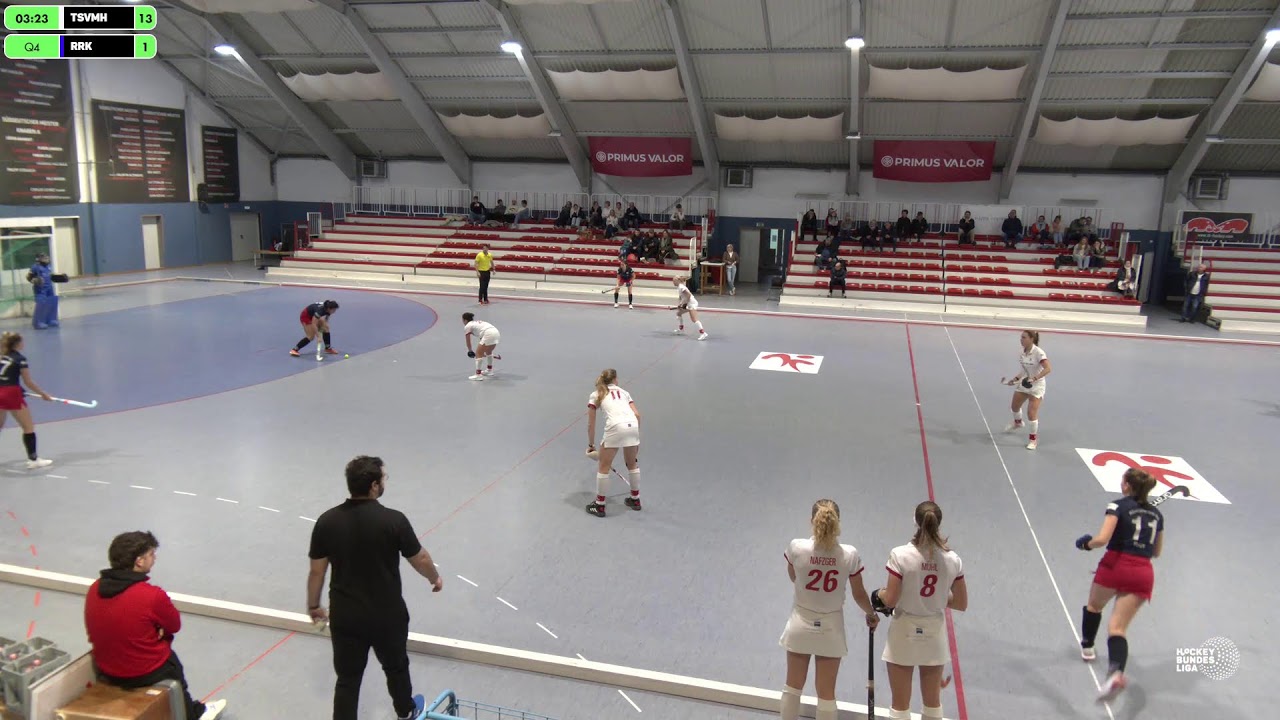 1. Hallenhockey-Bundesliga Damen TSV Mannheim Hockey vs. Rüsselsheimer RK