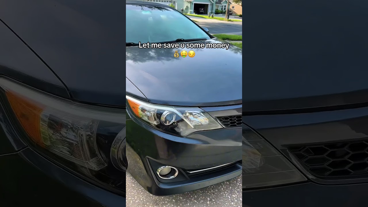 Insane headlight transformation 🌟 We even include free UV protection 🛡️🤩